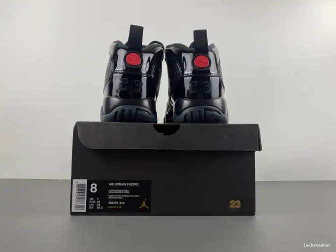 Reps LUCY Bred Jordan Patent 9 Retro 302370-014 Air 0620